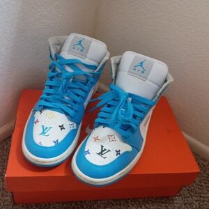 Kids Blue Sneakers